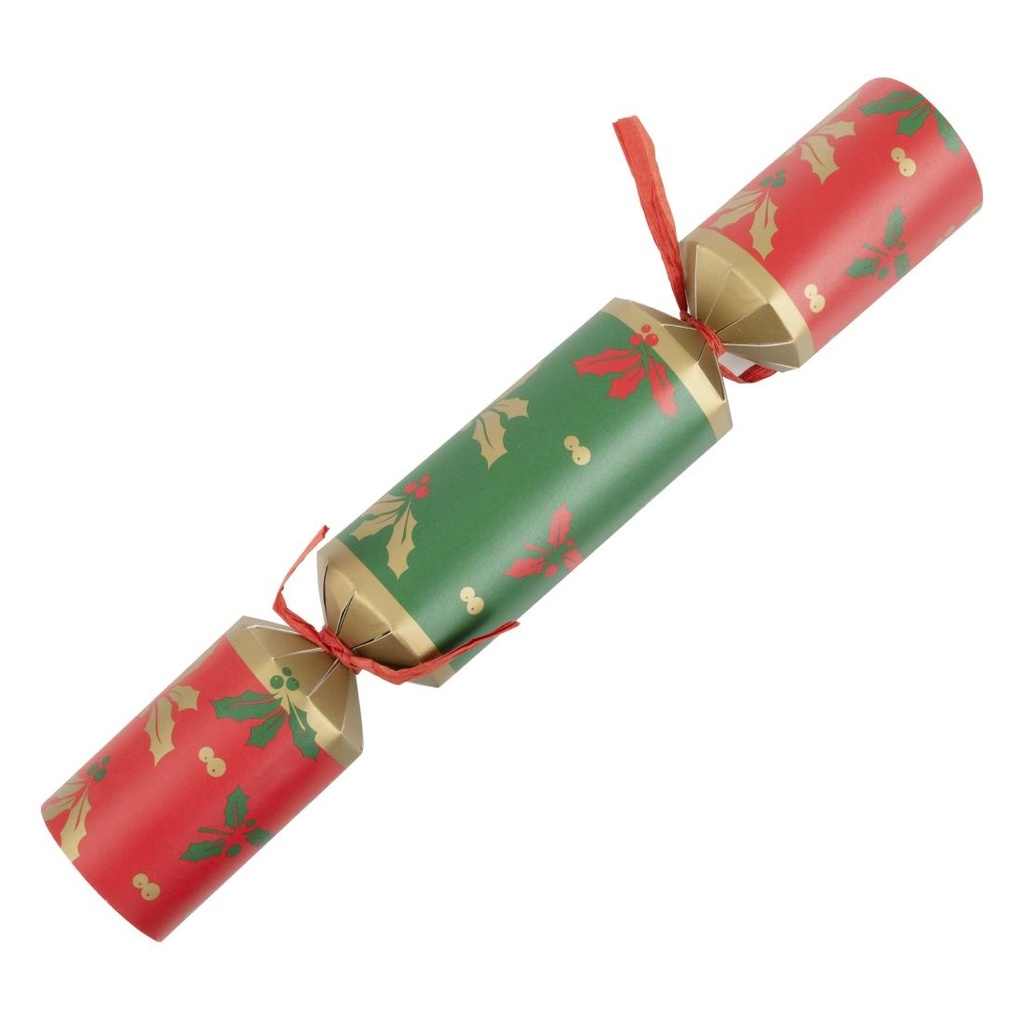 Fiesta Recycleerbare Plasticvrije Kerstcrackers 12" (25 stuks)