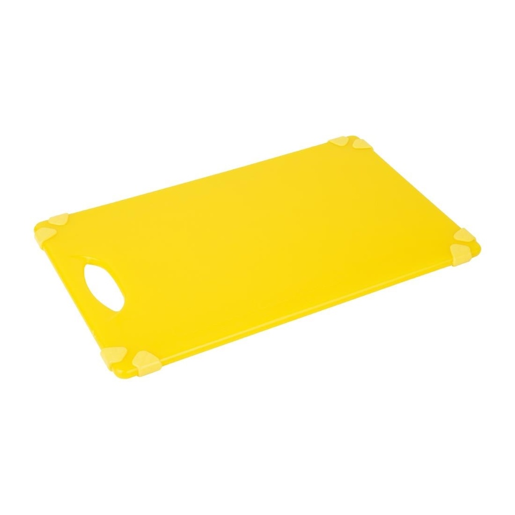 Hygiplas Commercieel Grip Snijplank Geel 458X306Mm