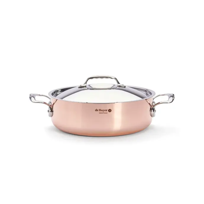Sauteerpan koper - 28 cm - Prima Matera - De Buyer