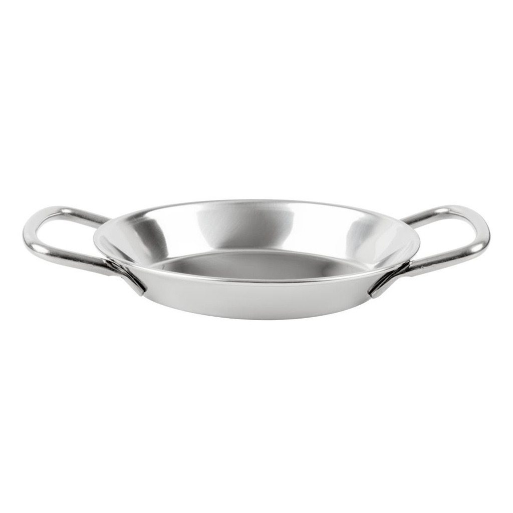 Olympia Tafelpresentatie Mini Paellapan Roestvrij Staal 120mm