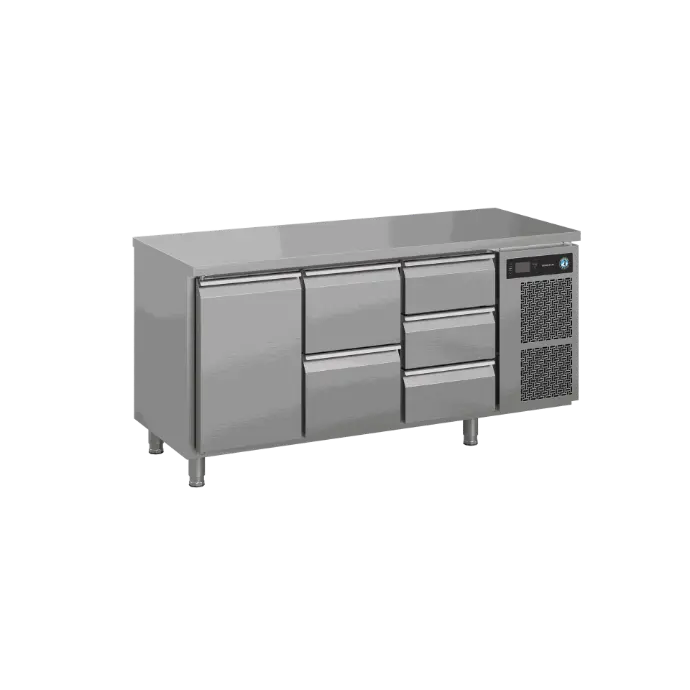 Gekoelde werkbank met 3 secties - Premier K 3 A DL 2D 3D L E - Hoshizaki