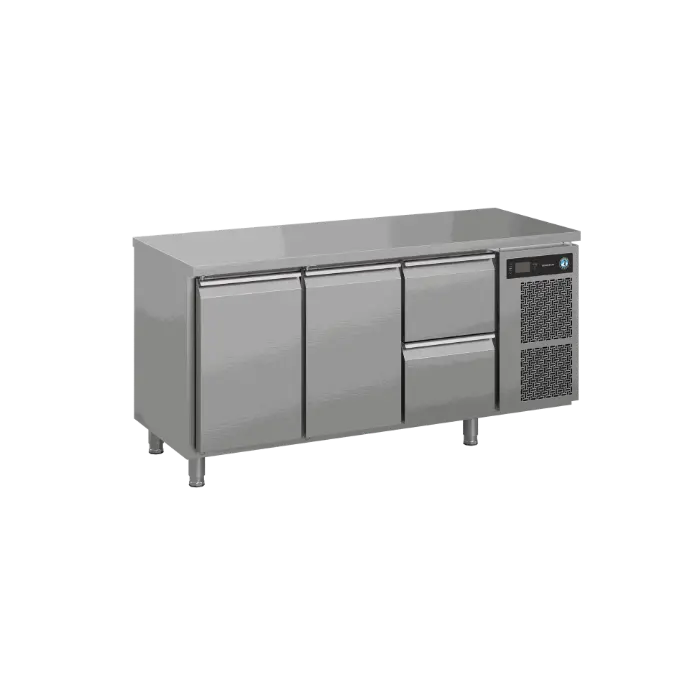 Gekoelde werkbank met 3 secties - Premier K 3 A DL DL 2D L E - Hoshizaki