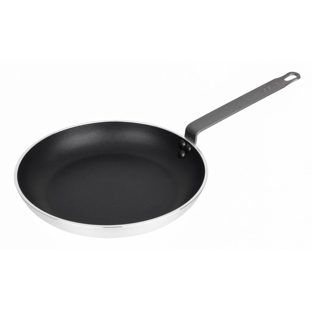Vogue aluminium koekenpan Teflon anti-aanbaklaag geschikt voor inductie 32cm