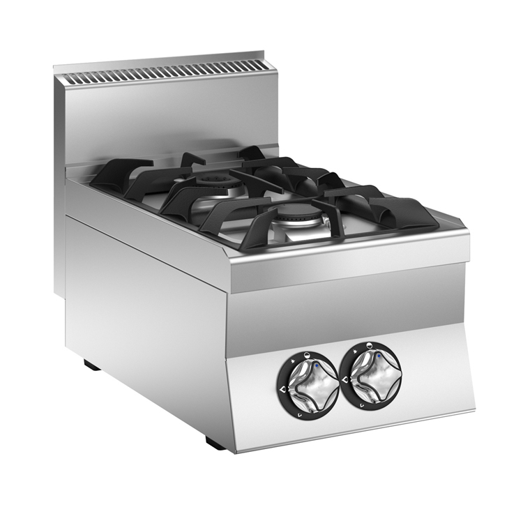 Mareno M1-600 gaskooktoestel met 2 branders, 40cm