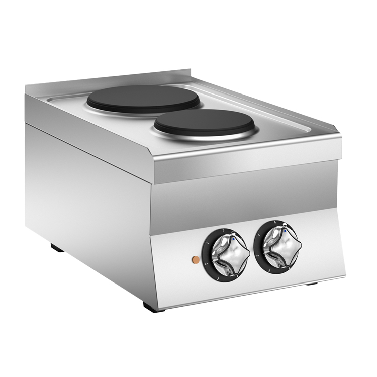 Mareno M1-600 elektrisch kooktoestel met 2 kookplaten, 40cm