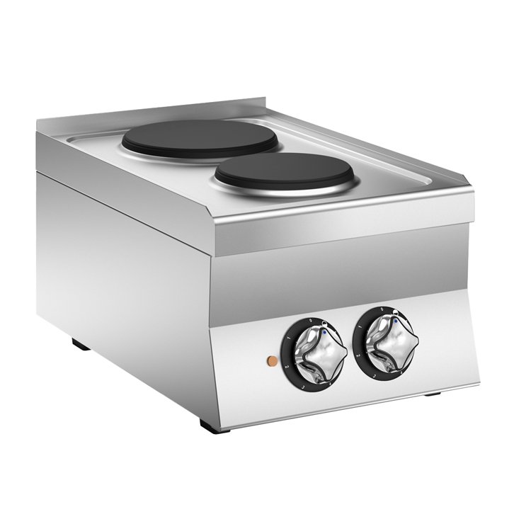 Mareno M1-600 elektrisch kooktoestel met 2 kookplaten, 40cm