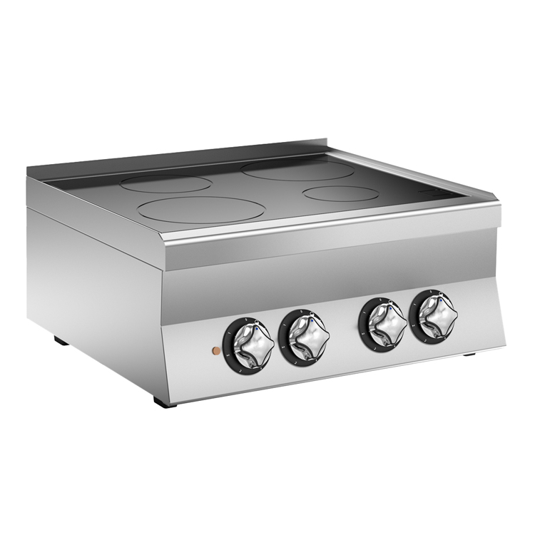 Mareno M1-600 keramische kookplaat met 4 kookzones, 70cm