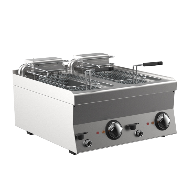 Mareno M1-600 elektrische friteuse 10+10 liter, 60cm