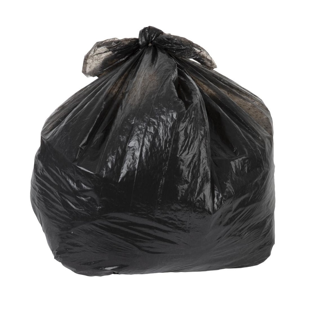 Jantex vuilniszakken zwart 90L / 10kg (10 stuks)