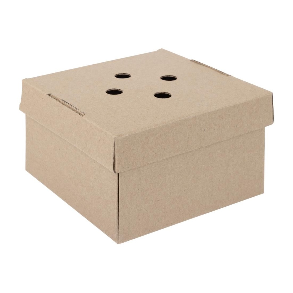 Fiesta Composteerbare Uitklapbare Hamburgerdozen (100 Stuks)