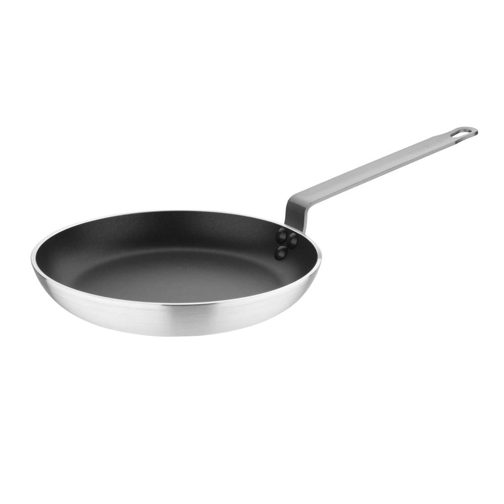 Vogue Platinum Plus geanodiseerd aluminium anti-aanbak Teflon crêpepan 30cm