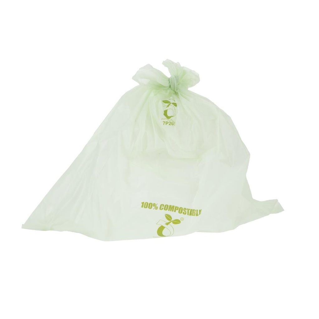Jantex Groene Composteerbare Caddy Zakjes 10Ltr (24 stuks)