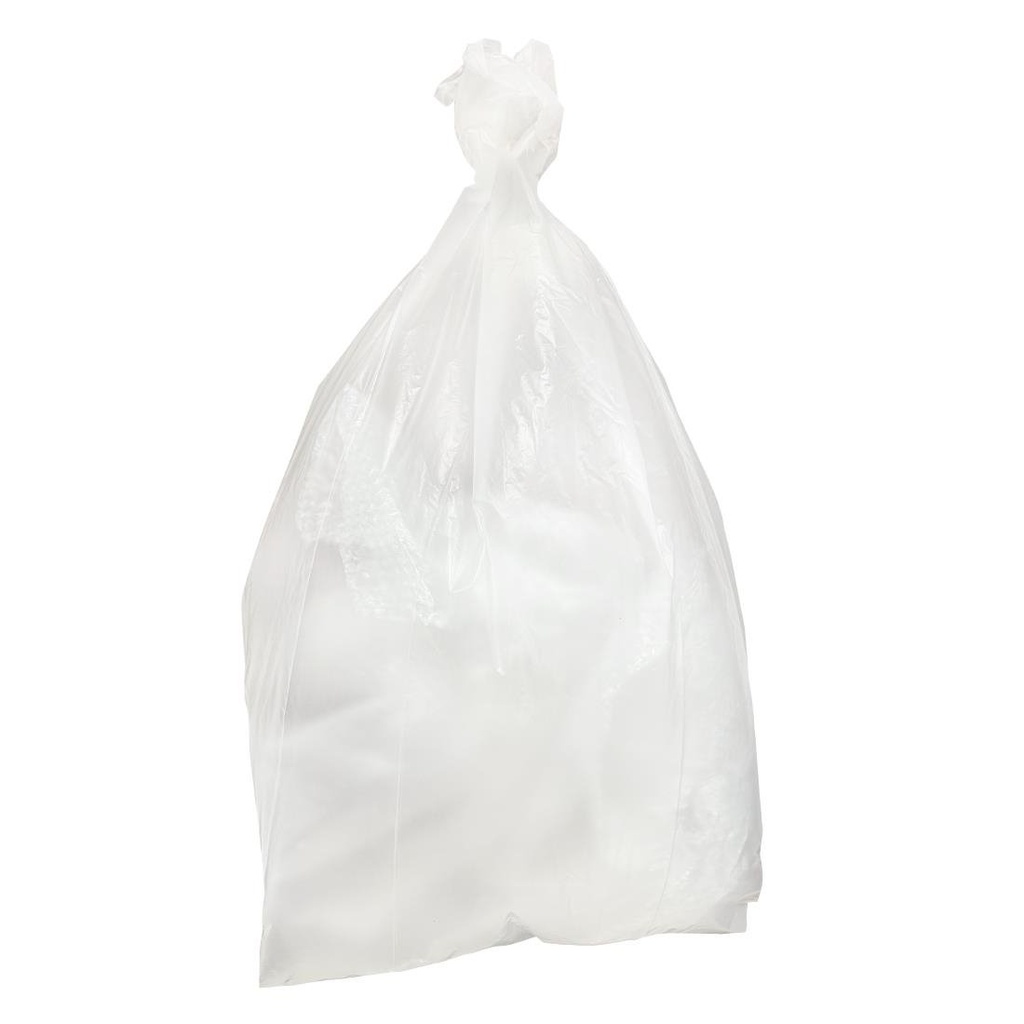 Jantex Zware Afvalzakken Transparant 160Ltr (100 stuks)