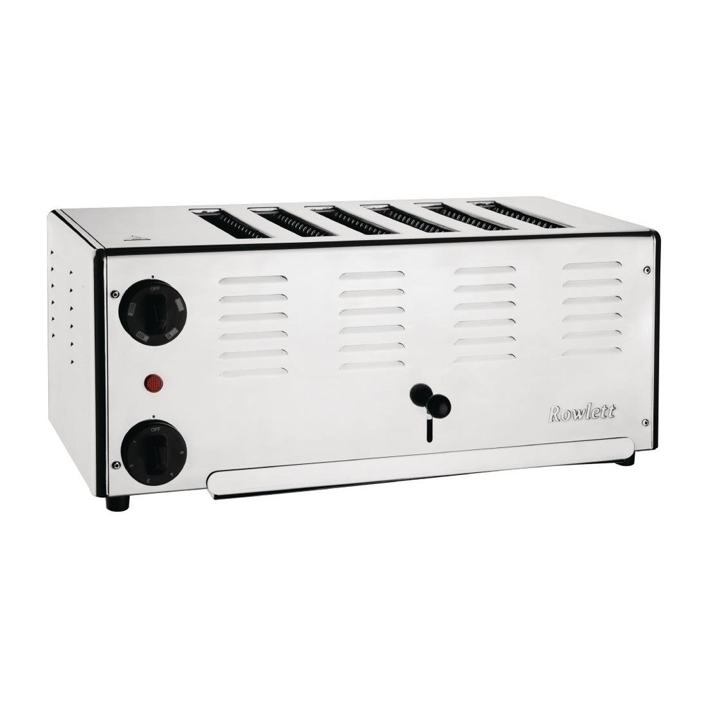 Rowlett Premier 6 Sleuven Broodrooster met Extra DuraHeat Elementen
