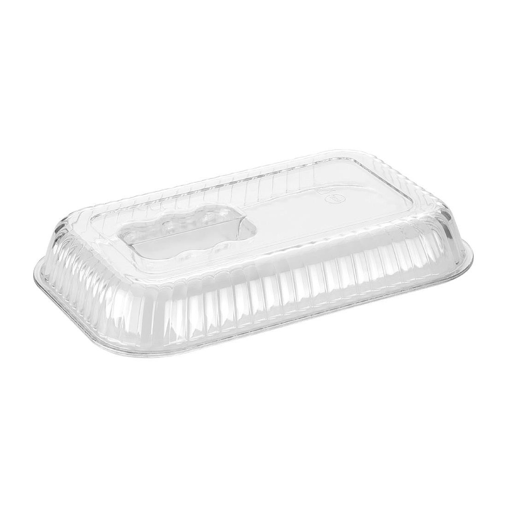 Olympia Kristallon Verhoogd Deksel voor Middelgrote Saladeschaal