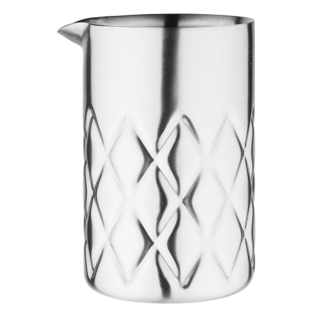 Olympia Dubbelwandig Mixglas Roestvrij Staal 139x87mm