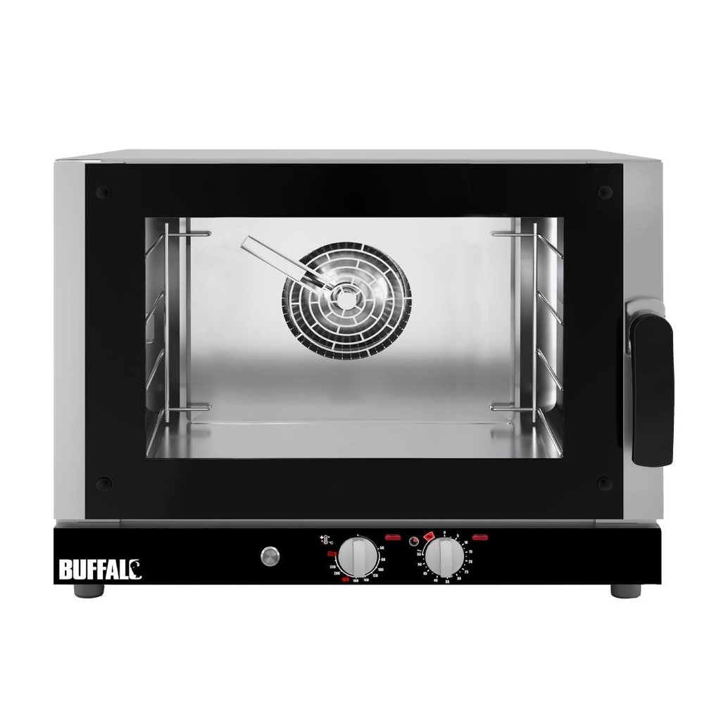 Buffalo Convectieoven met Vochtigheid 4x GN 1/1 Driefasig