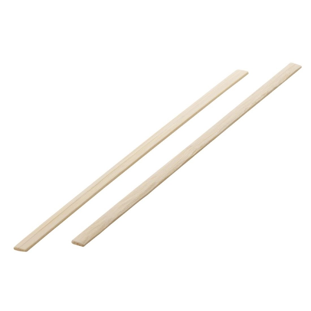 Sier Disposables roerstaafje bamboe 140 x 5 x 1mm (1000 stuks)