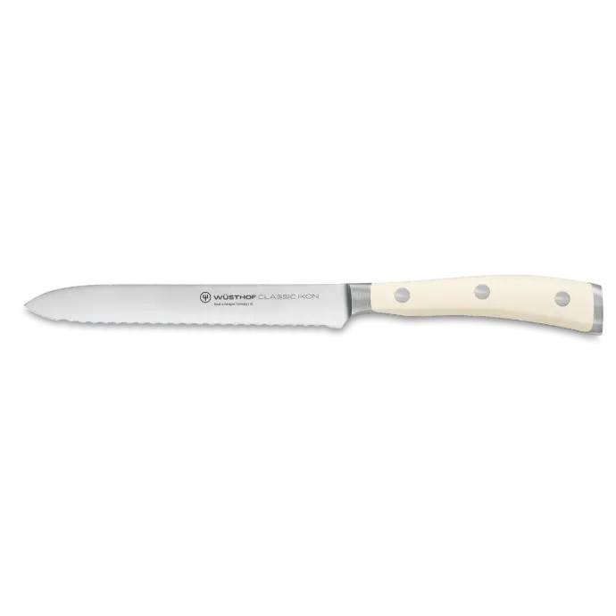 Worstmes 14 cm met golfsnede - Wüsthof Classic Ikon