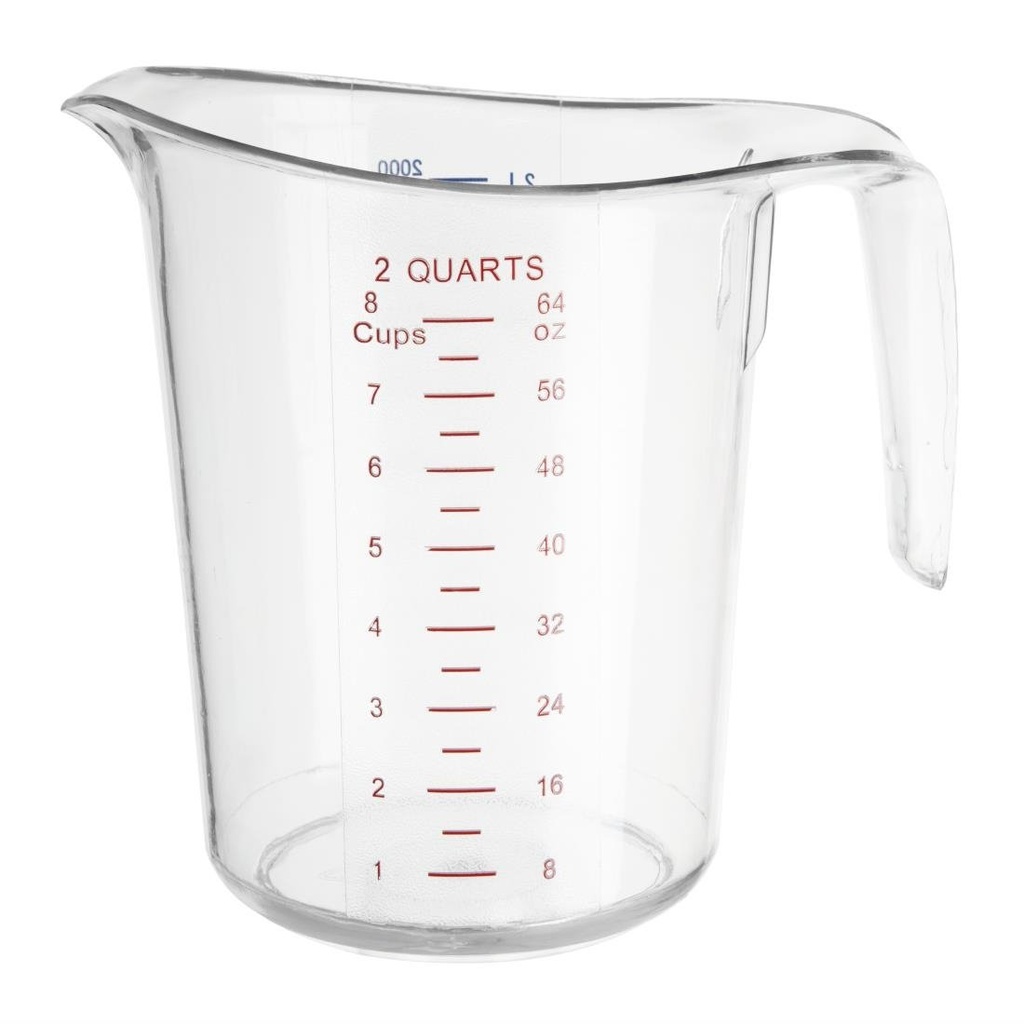 Vogue Polycarbonaat Maatkan 2Ltr