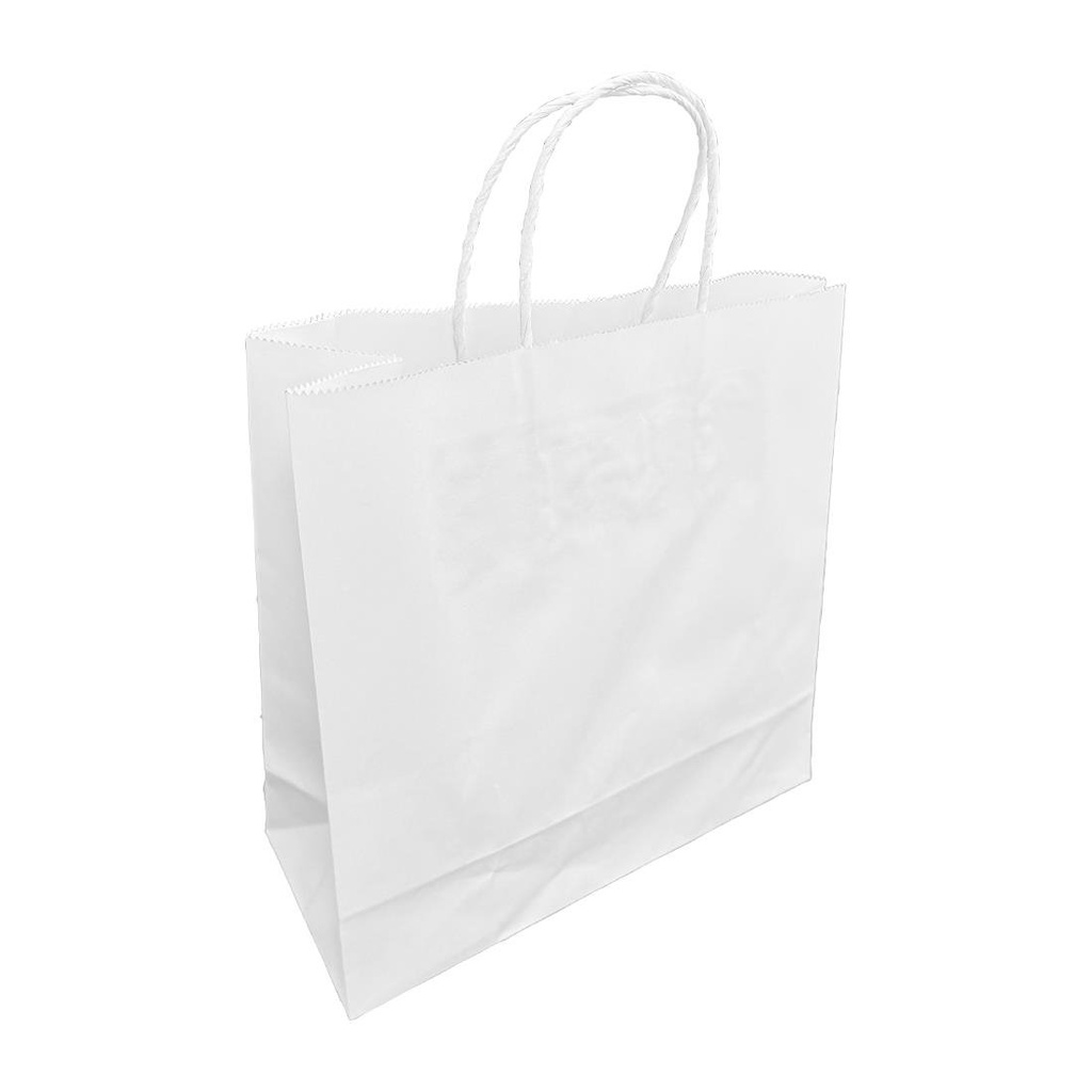 Fiesta Recyclebare Witte Papieren Tassen met Gedraaid Handvat Klein (250 stuks)