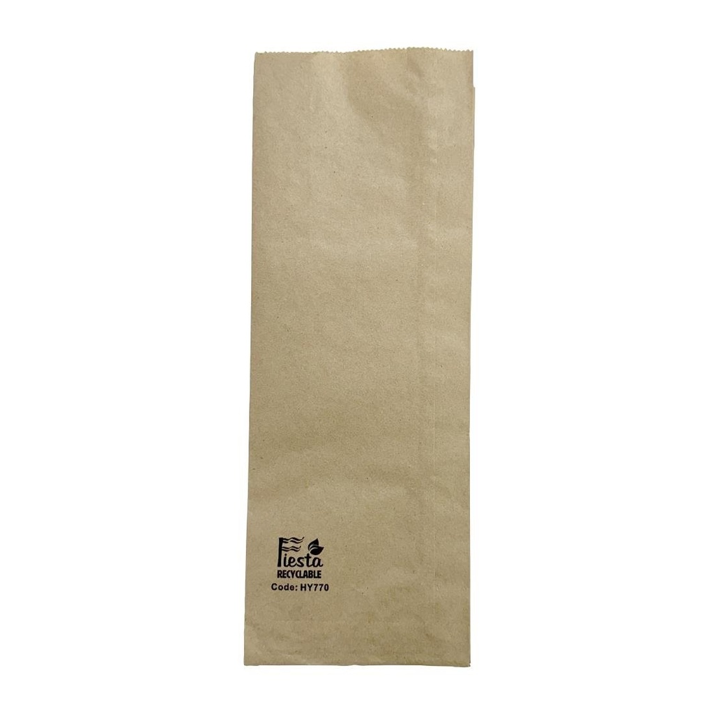 Fiesta Recyclebare Baguette/Panini Papieren Zakjes 300x110x60mm (1000 stuks)