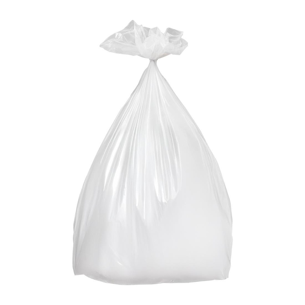 Jantex Zware Afvalzakken Transparant 45Ltr (100 stuks)