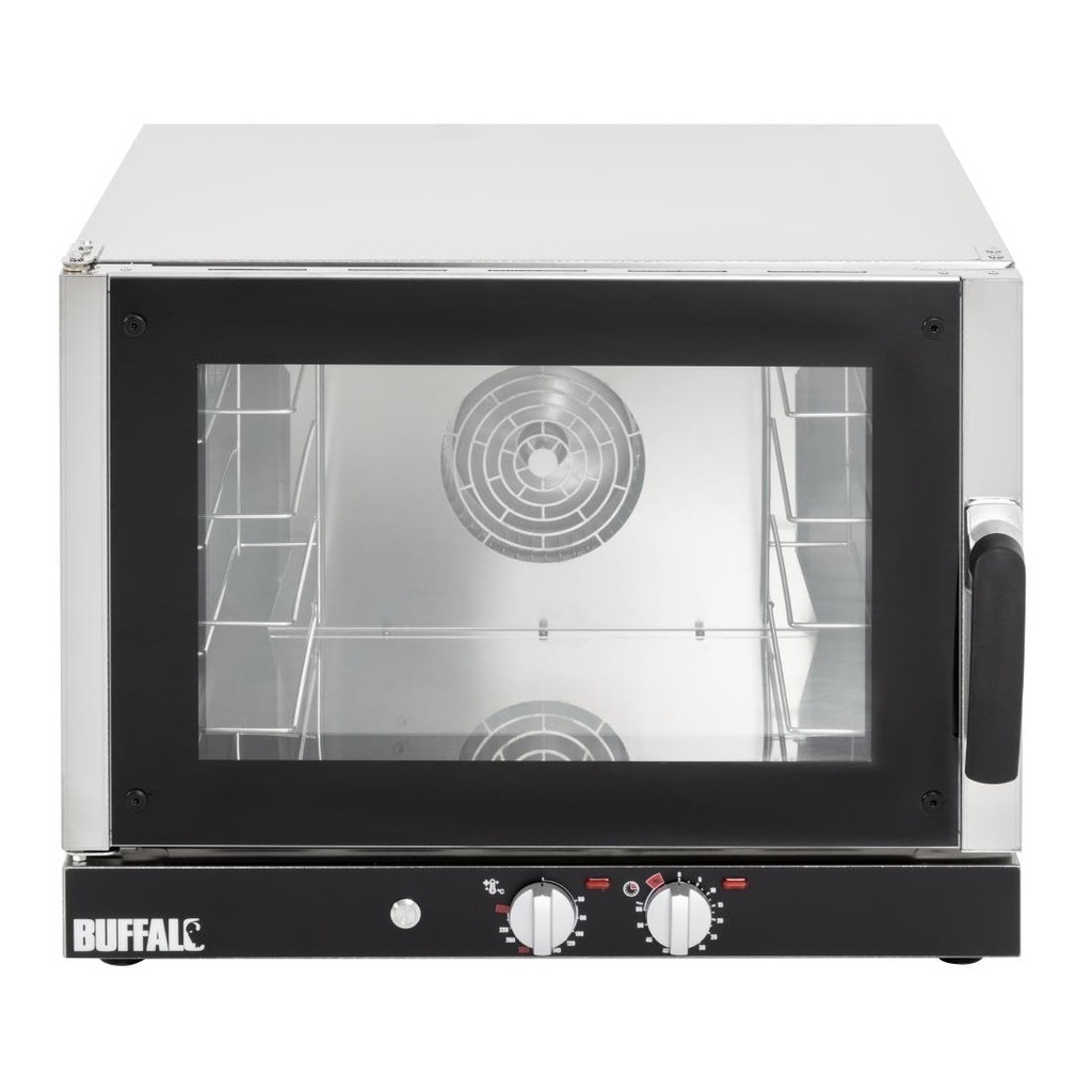 Buffalo Convectieoven met Vochtigheid 4x GN 1/1 Enkelfase