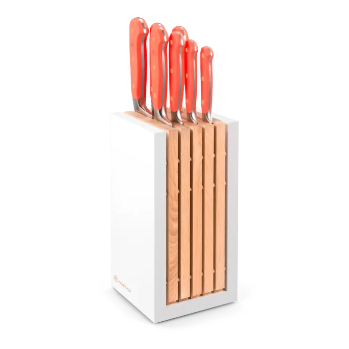 Messenblok met 7 messen - Coral Peach - Wüsthof Classic