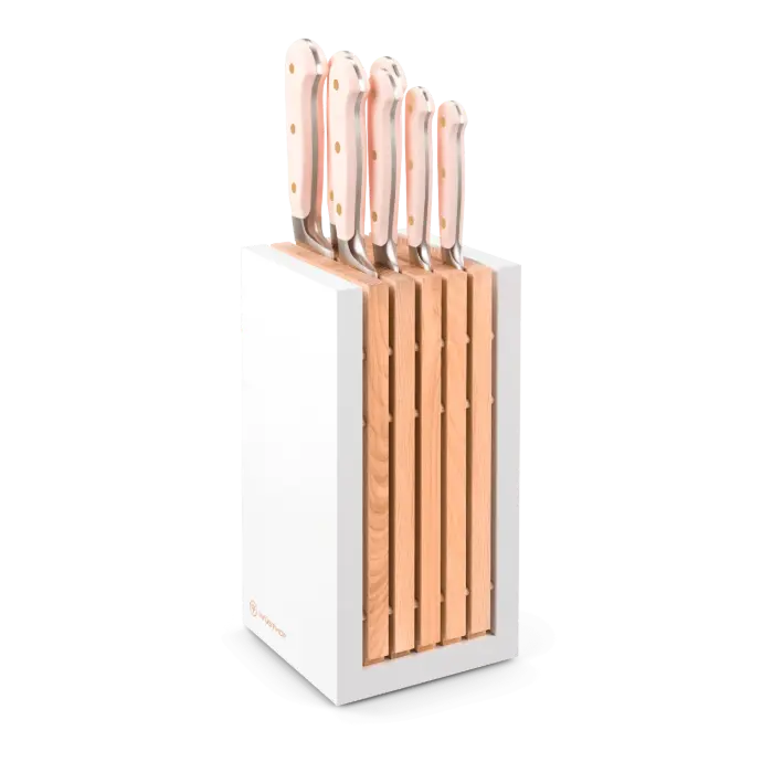 Messenblok met 7 messen - Pink Himalayan Salt - Wüsthof Classic