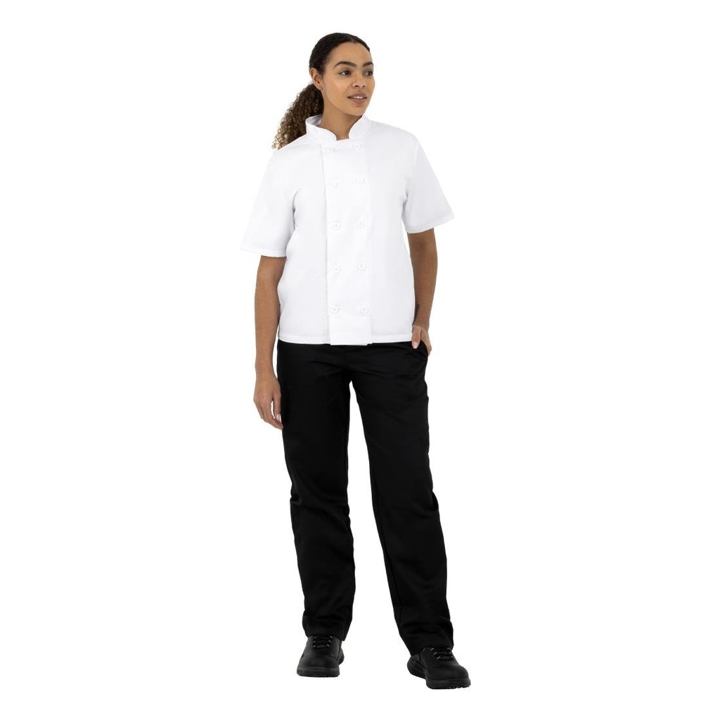 Nisbets Essentials koksbuis wit (2 stuks) M