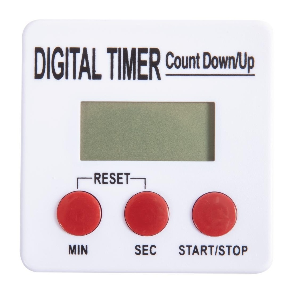 Nisbets Essentials digitale kookwekker met magneet