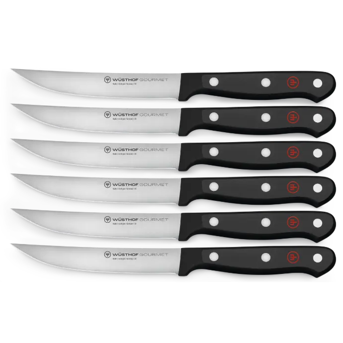 Steakmessenset 6-delig - Wüsthof Gourmet
