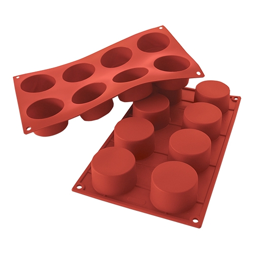 Silikomart bakvorm Cylinders 070070