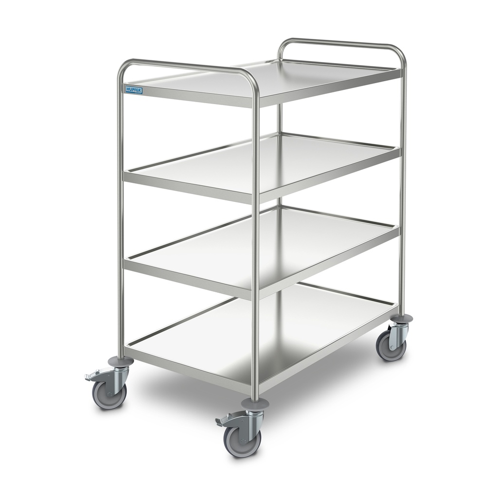Hupfer serveerwagen SW standaard - 4 bladen SW 10x6/4