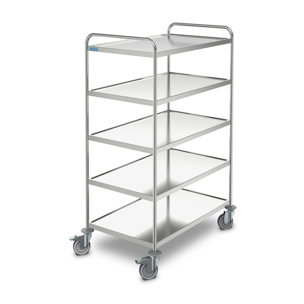 Hupfer serveerwagen SW standaard - 5 bladen SW 8x5/5