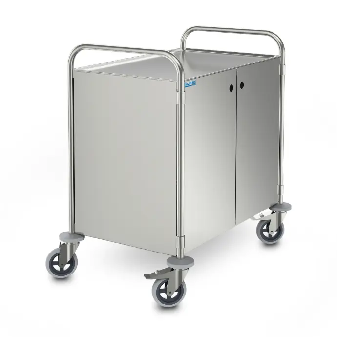 Hupfer Serveerwagen met 3- zijdige bekleding - RG-RS/N5 600kg 1200/400