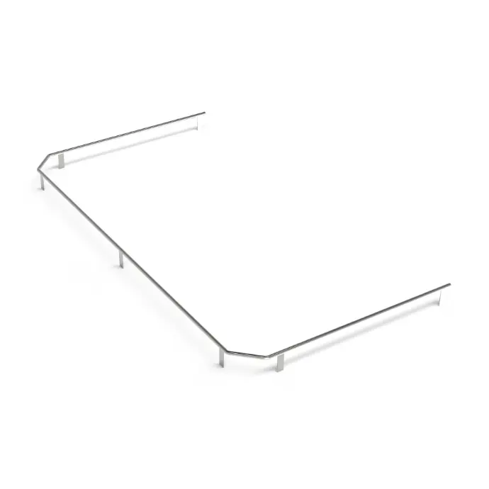 Hupfer Galerij - driezijdig GA/3-s SW10x6 Ø8/999/530/50