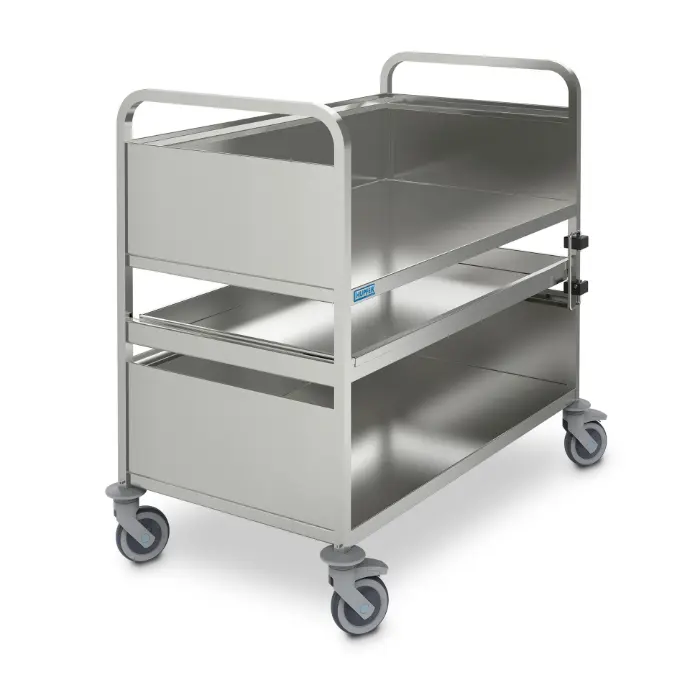 Hupfer Afruimwagen met uittrekbaar legbord AMM