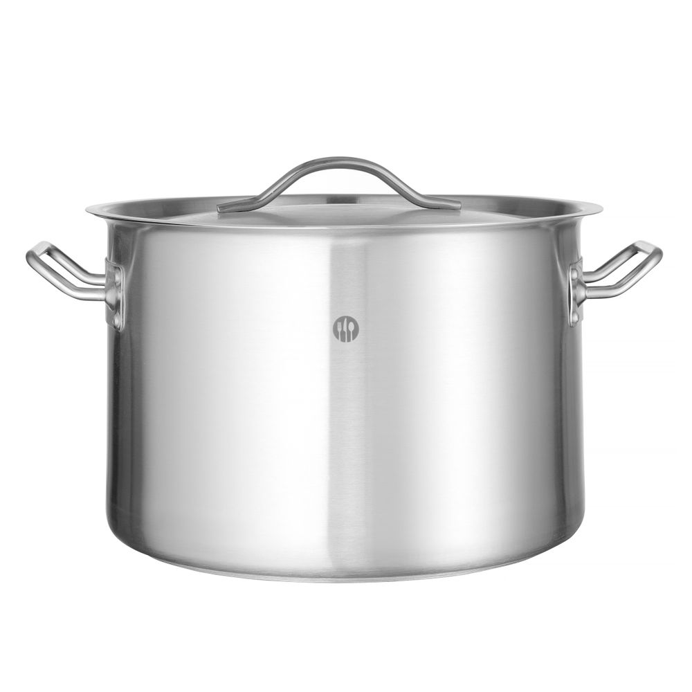 HENDI Kookpan middel - met deksel 832837