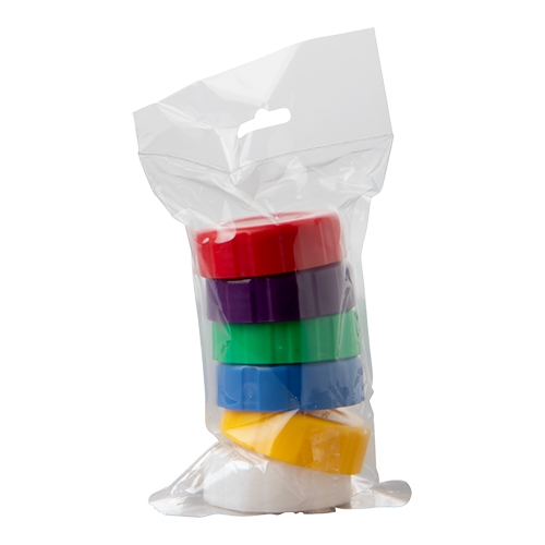 Araven gekleurde doppen set 962099