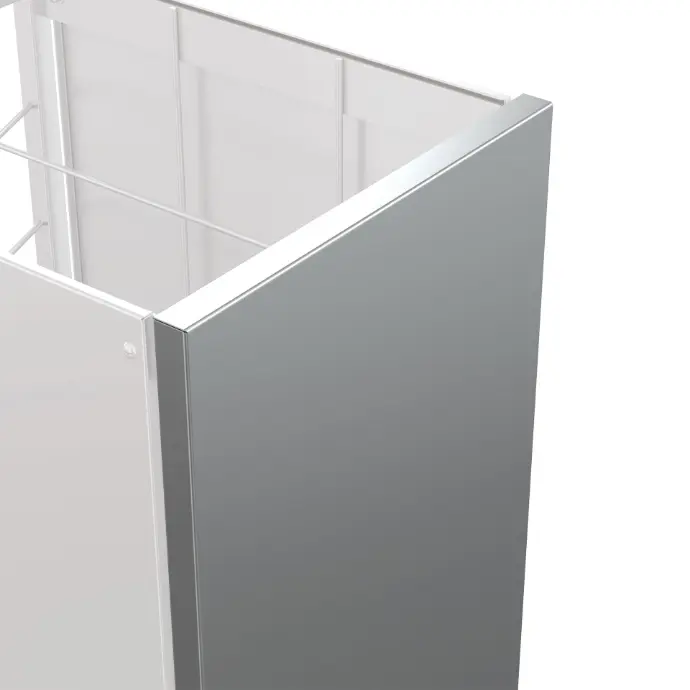 Hupfer Achterwandbekl. TAWEDEL 2-delig GN-L-E RV/TAWEDEL 2-GN-L