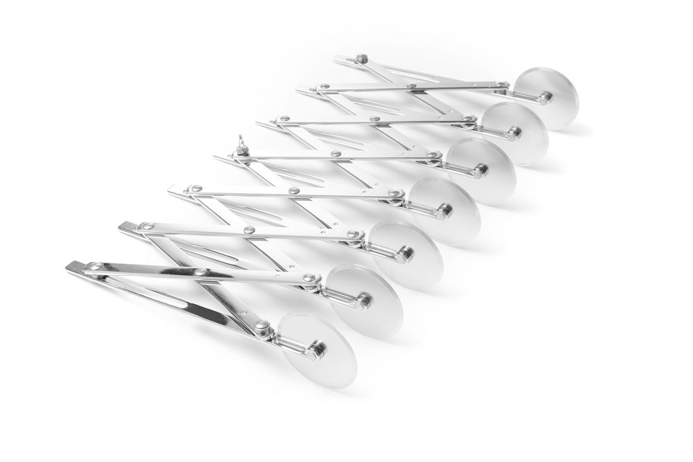 HENDI Deegsnijder met 7 wielen 515150