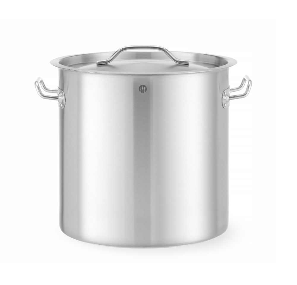 HENDI Kookpan hoog - met deksel 832899