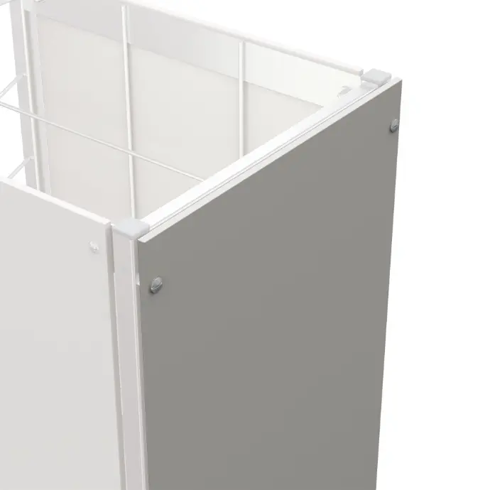 Hupfer Achterwandbekl. TAWEDEL 1-delig EN-L-M RV/TAWEDEL 1-EN-L HDF