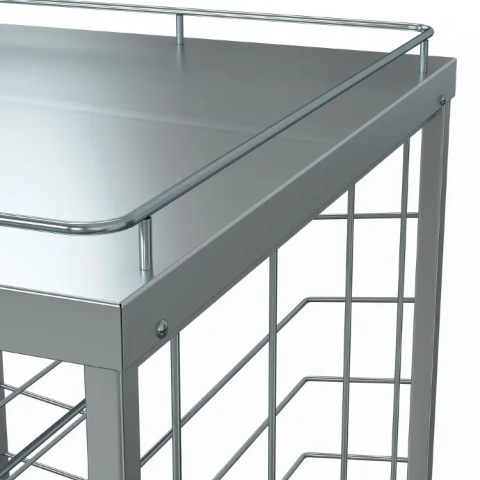 Hupfer Wagendak voor dienbladenafruimwagens WD/TAWEDEL 1 L-GN