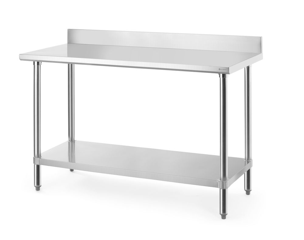 HENDI Werktafel met spatrand 817582