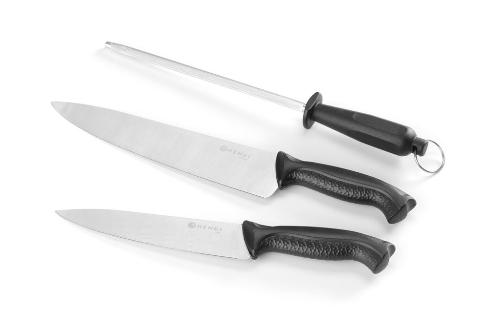 HENDI Messenset en slijpsteen 842683