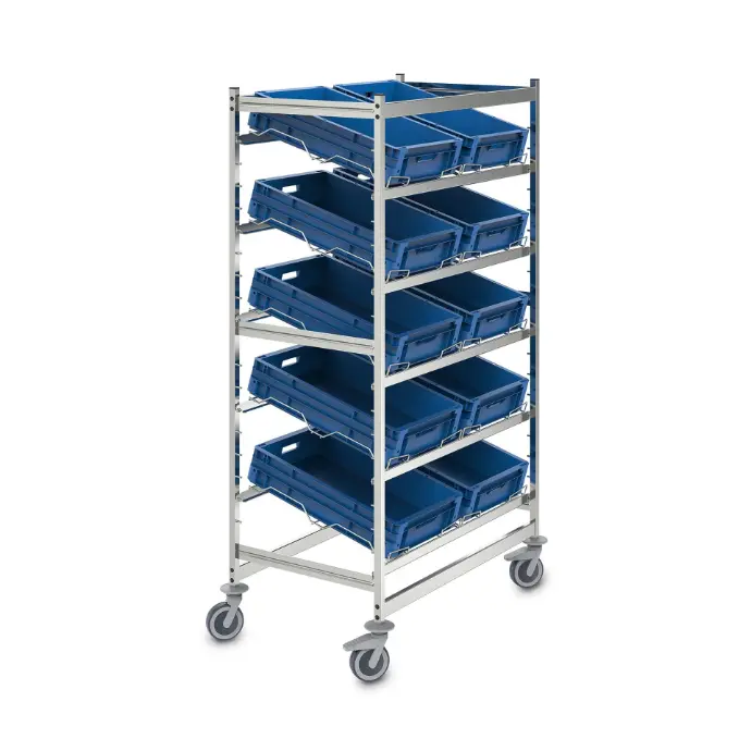 Hupfer Stelling-transportwagen voor eurobakken RTW/Z EB 10-6/1850