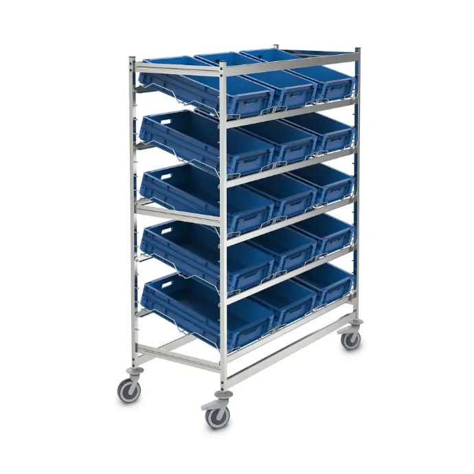 Hupfer Stelling-transportwagen voor eurobakken RTW/Z EB 14-6/1850